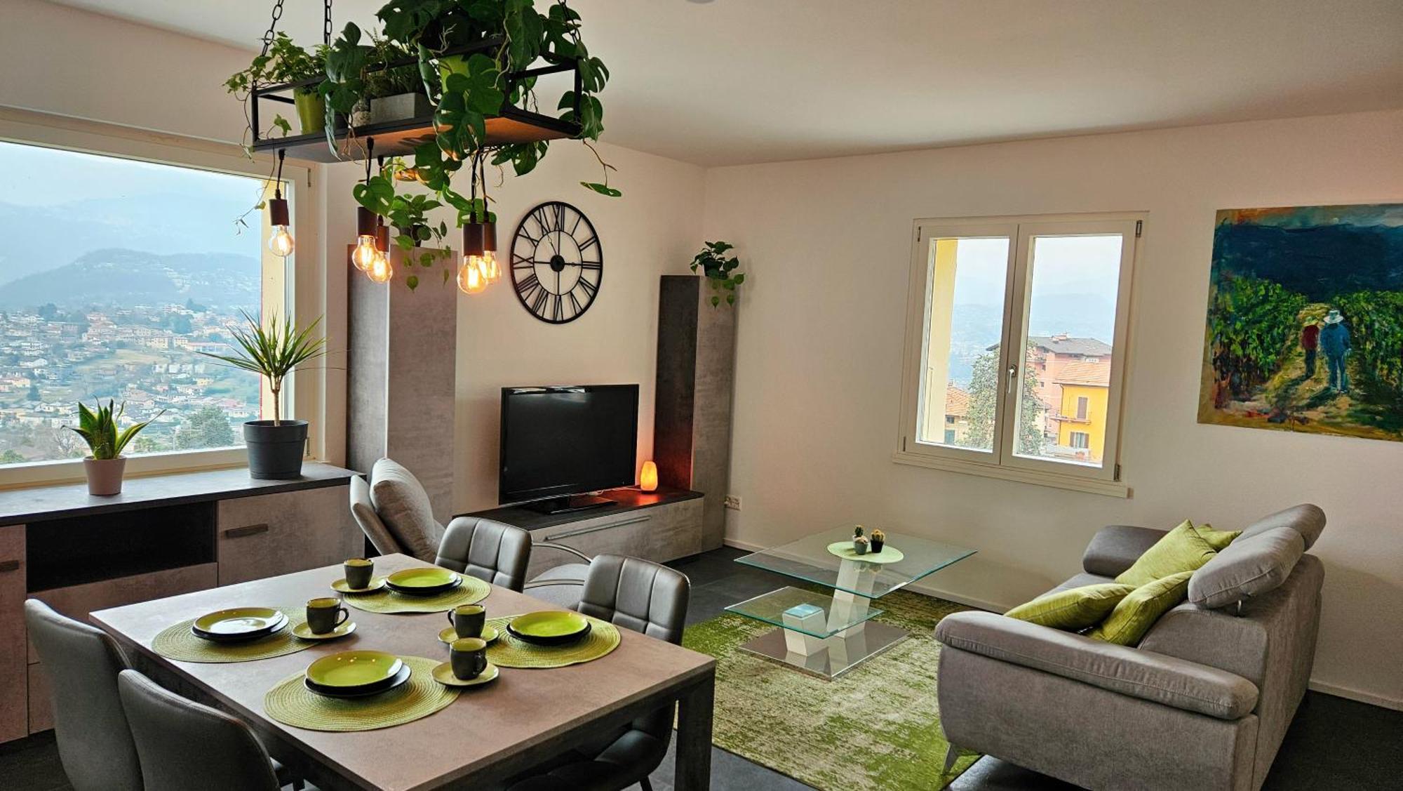Bellavista Apartment With Free Parking Lugano Eksteriør billede
